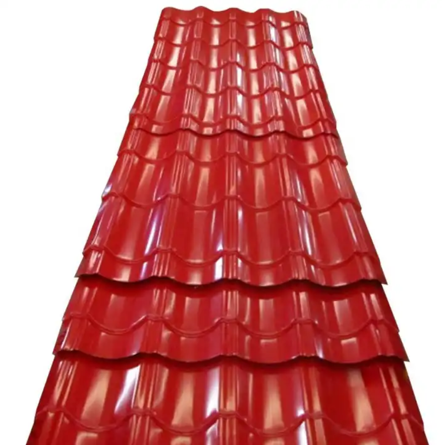 底色涂层镀锌板 Q235 Q275 Q354 彩涂瓦楞屋面钢板