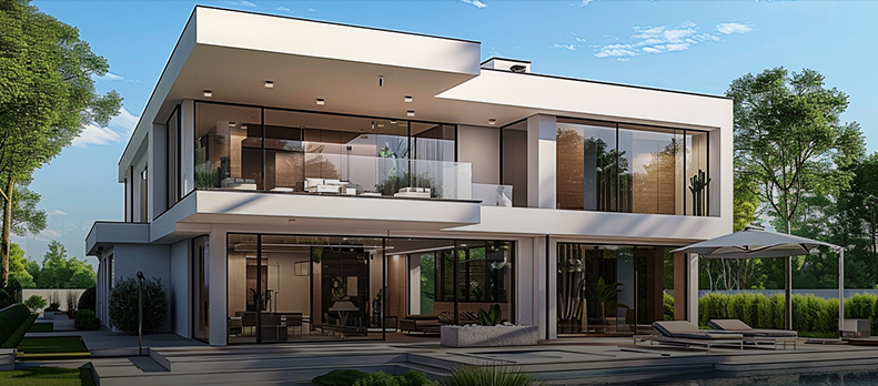 昆山爱丽舍别墅模块化钢结构工程槽钢、角钢的应用